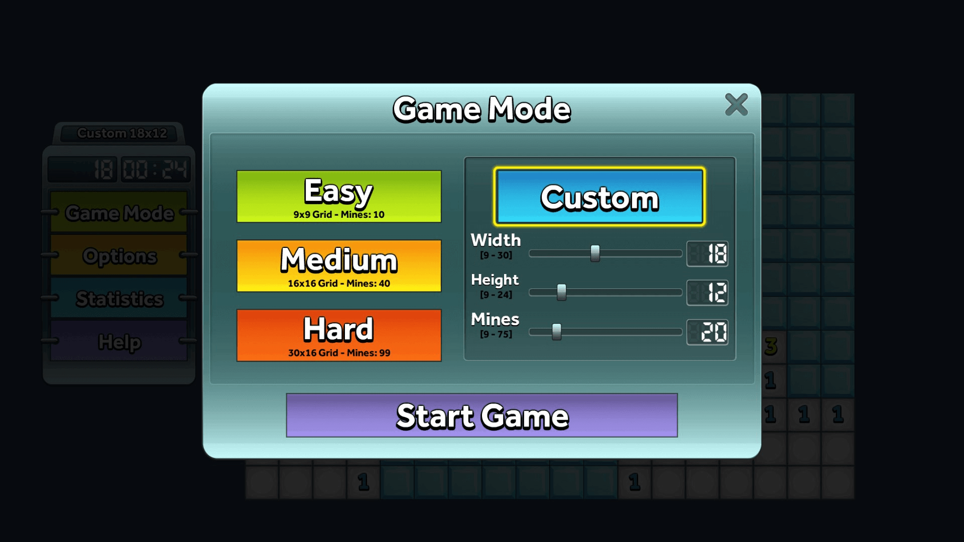 Simple Minesweeper