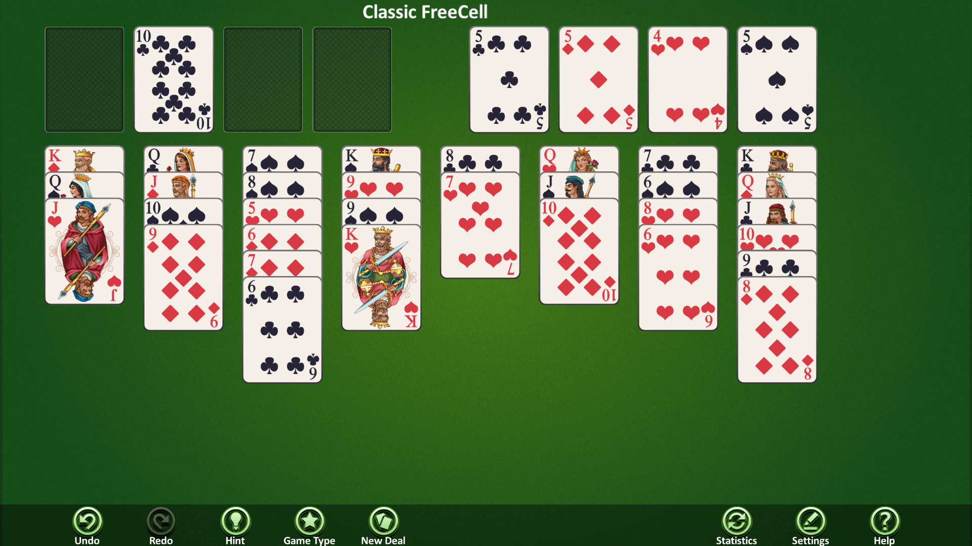 Simple Freecell