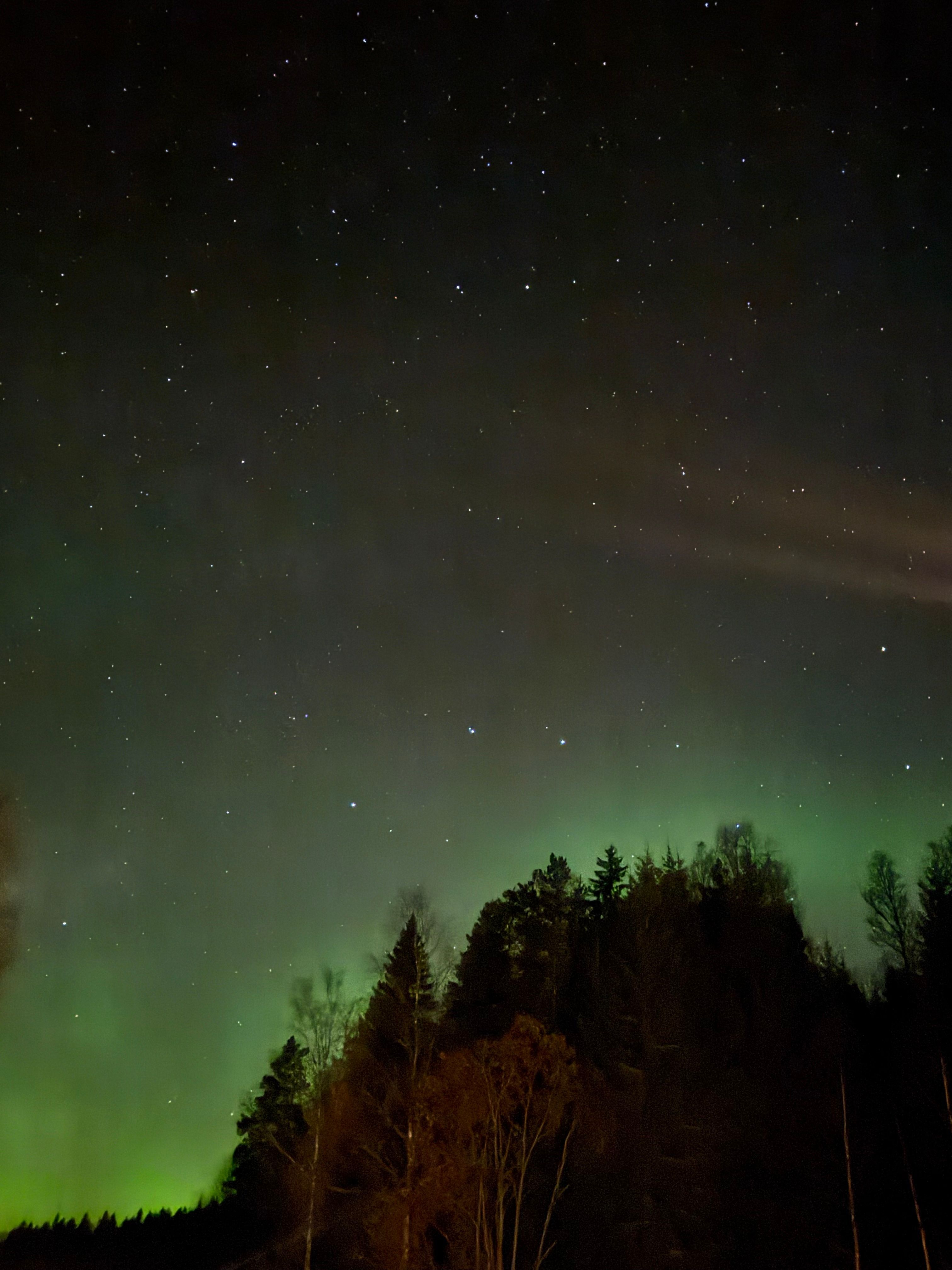 Norrsken vid Lilla Älva