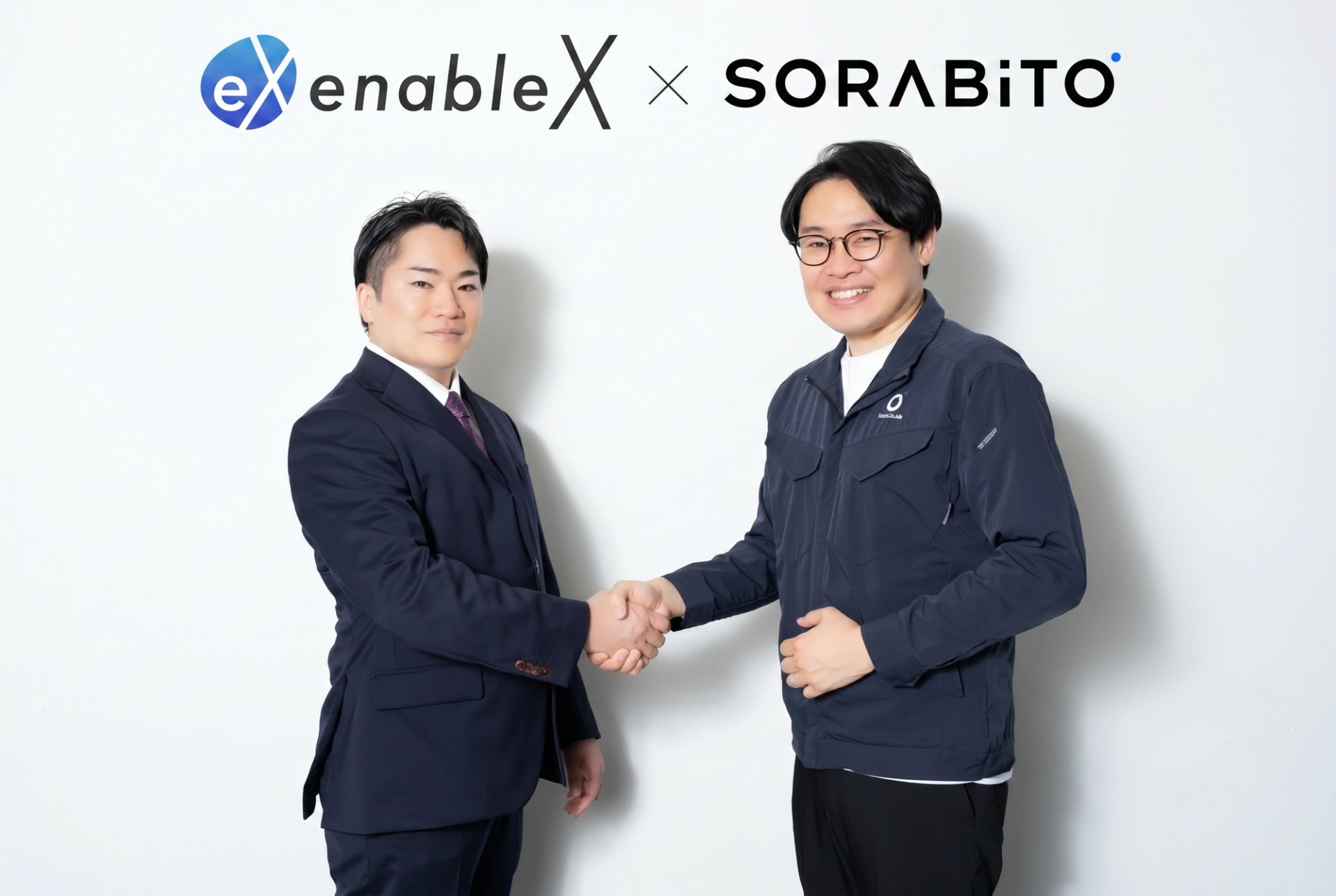enableX、SORABITO株式会社と業務提携。人手不足が深刻化する現場型産業に「止まらない業務基盤」を構築へ