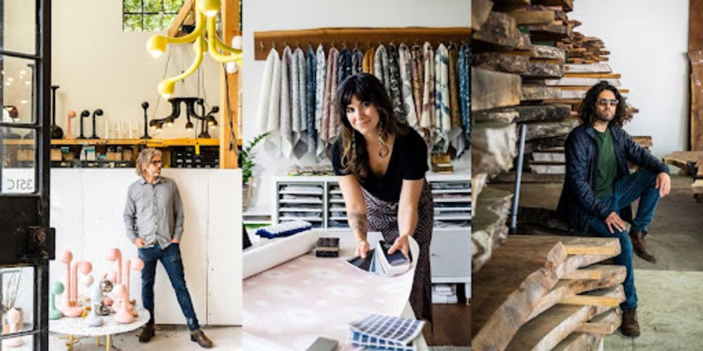 Cover photo for Angel City Lumber Press, Sunset Magazine: Emerging Designers of the West