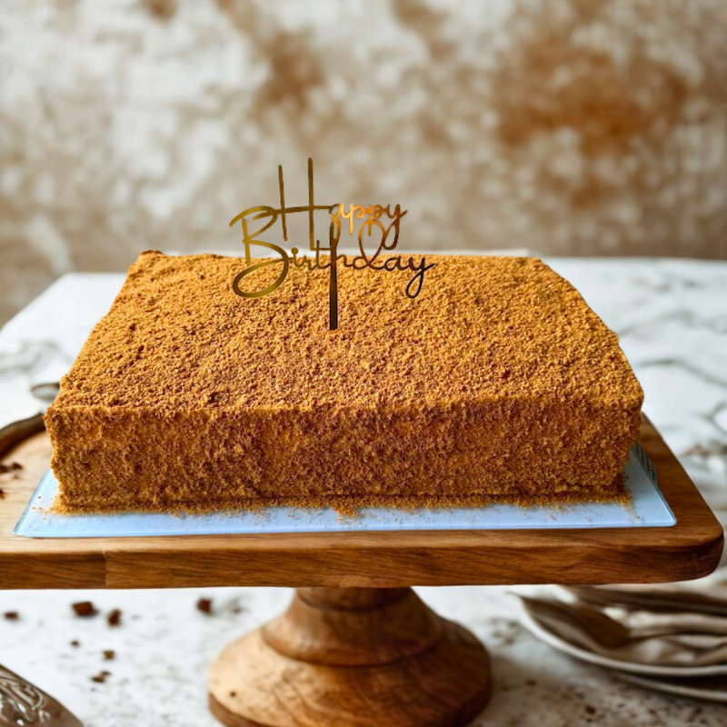 Honey Cake (Medovik) Olgish Cakes Olgish Cakes