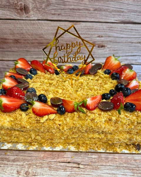 Napoleon cake for birthday party