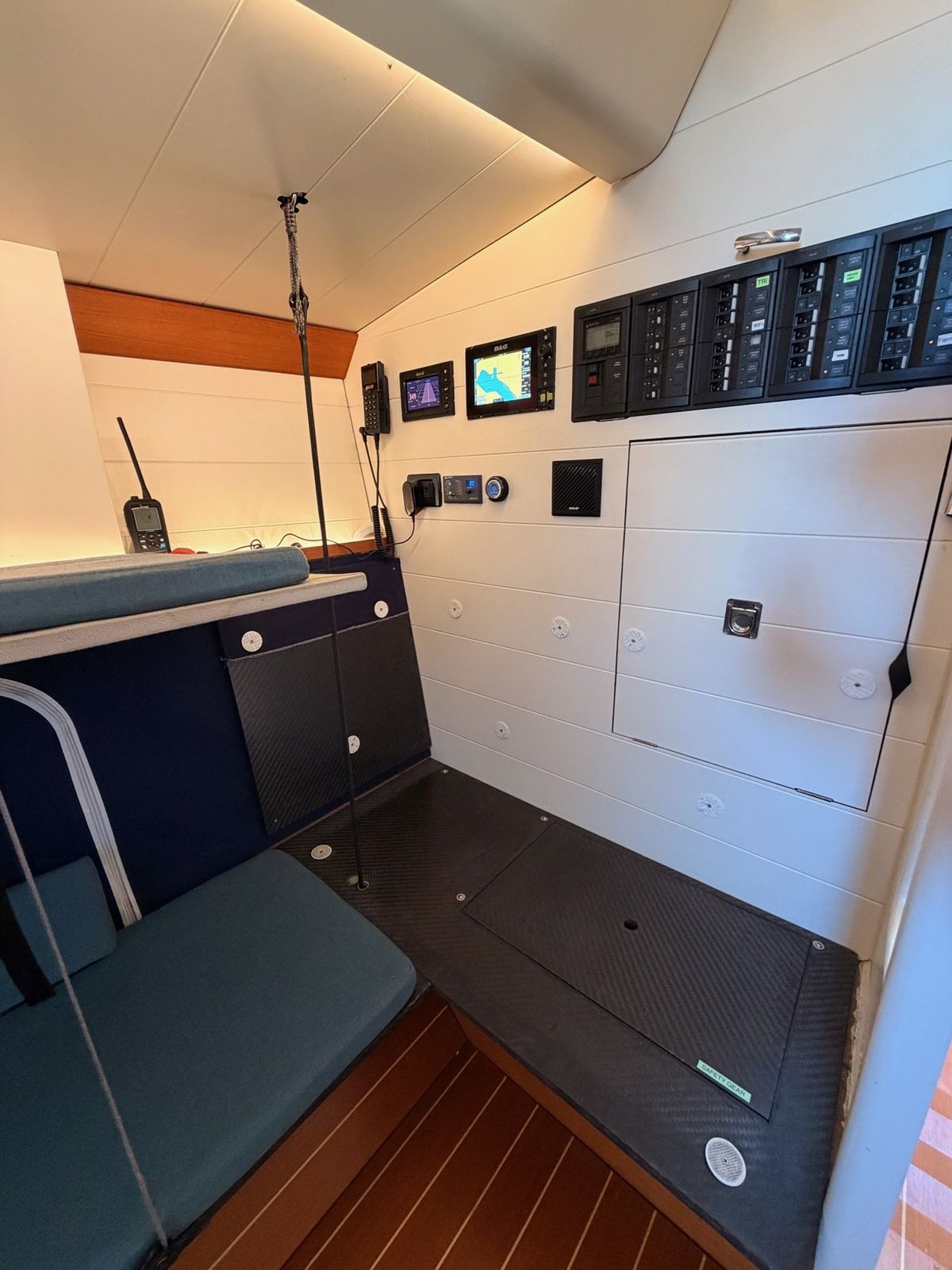 Navigation station and electrical panel