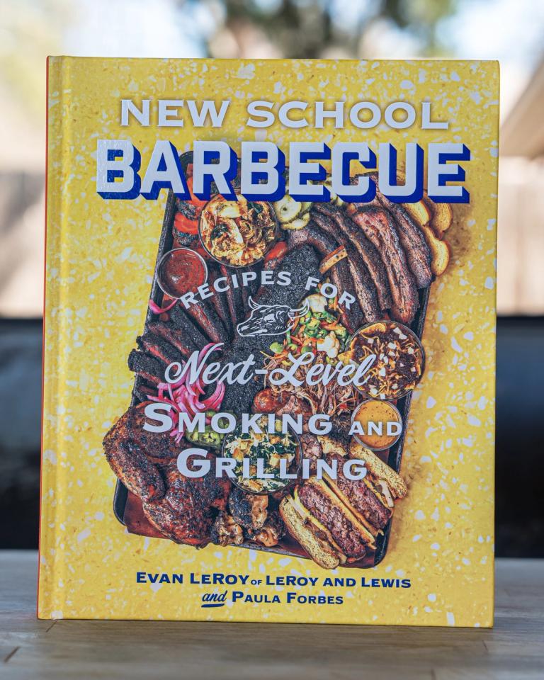 The cover of New School Barbecue: Recipes for Next-Level Smoking and Grilling