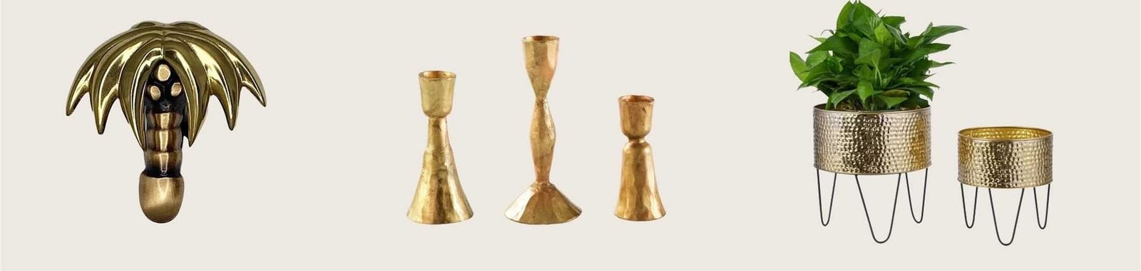 Hand-finished brass hardware with an antiqued patina