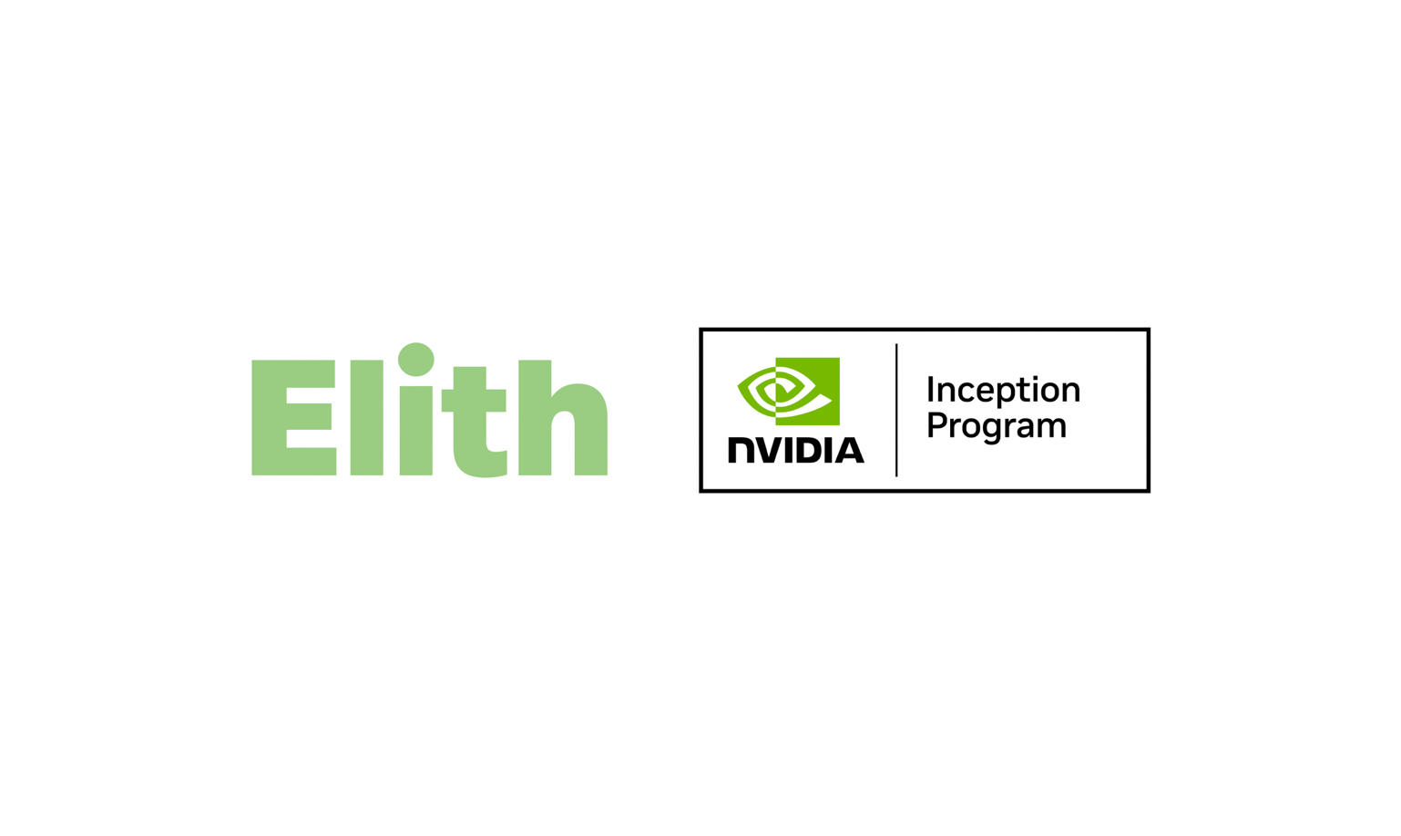 Elith Inc. recognized as a partner company of the NVIDIA Inception Program