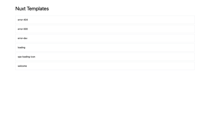 Image for Nuxt UI Templates on template0.com