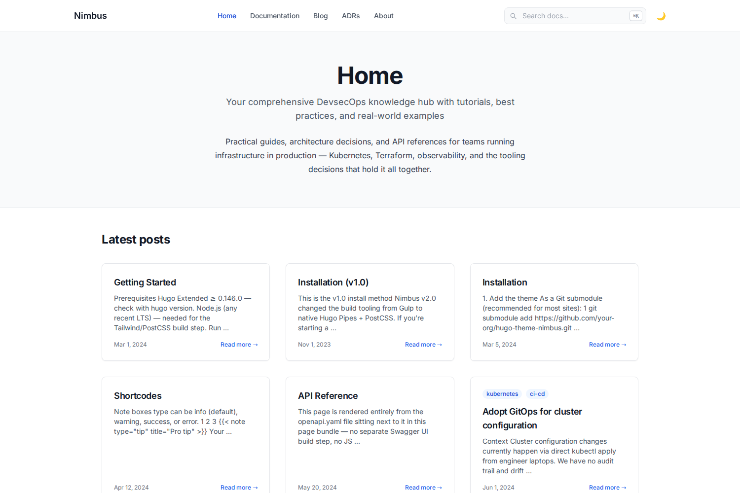Nimbus preview