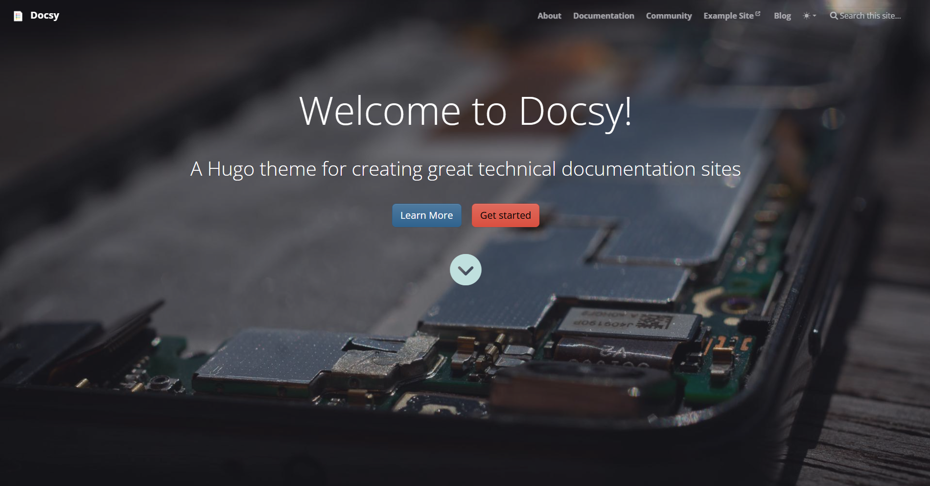 Docsy preview