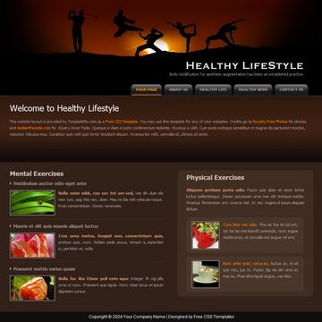Image for Lifestyle Template on template0.com Image for Lifestyle Template on template0.com