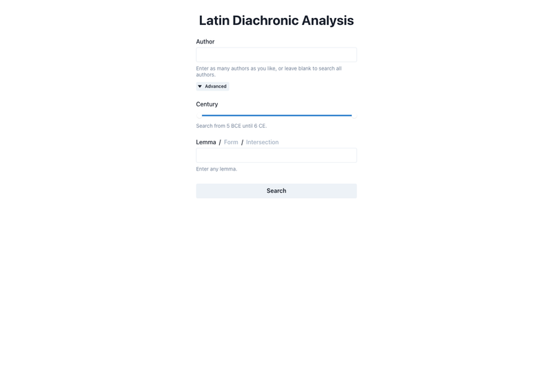 Image for Latin Diachronic Frontend on template0.com Image for Latin Diachronic Frontend on template0.com