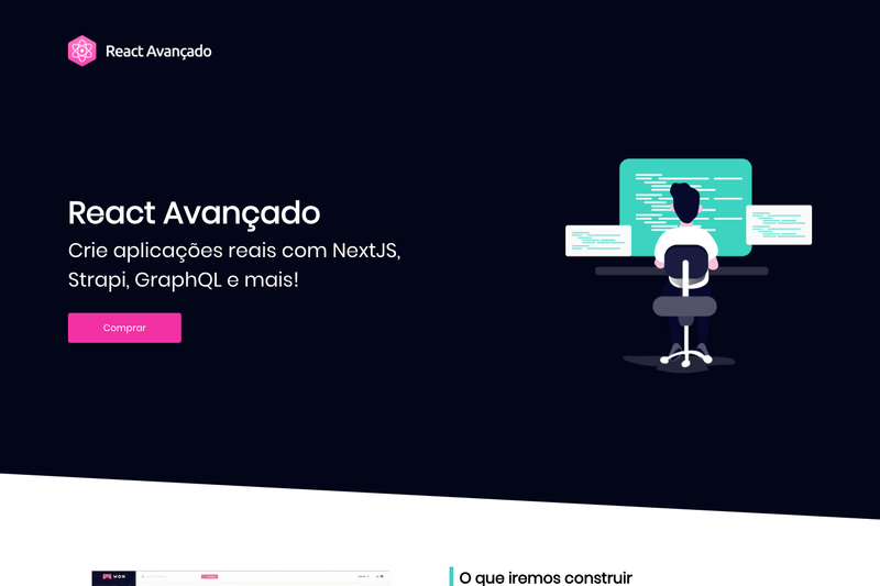 Image for React Avançado on template0.com