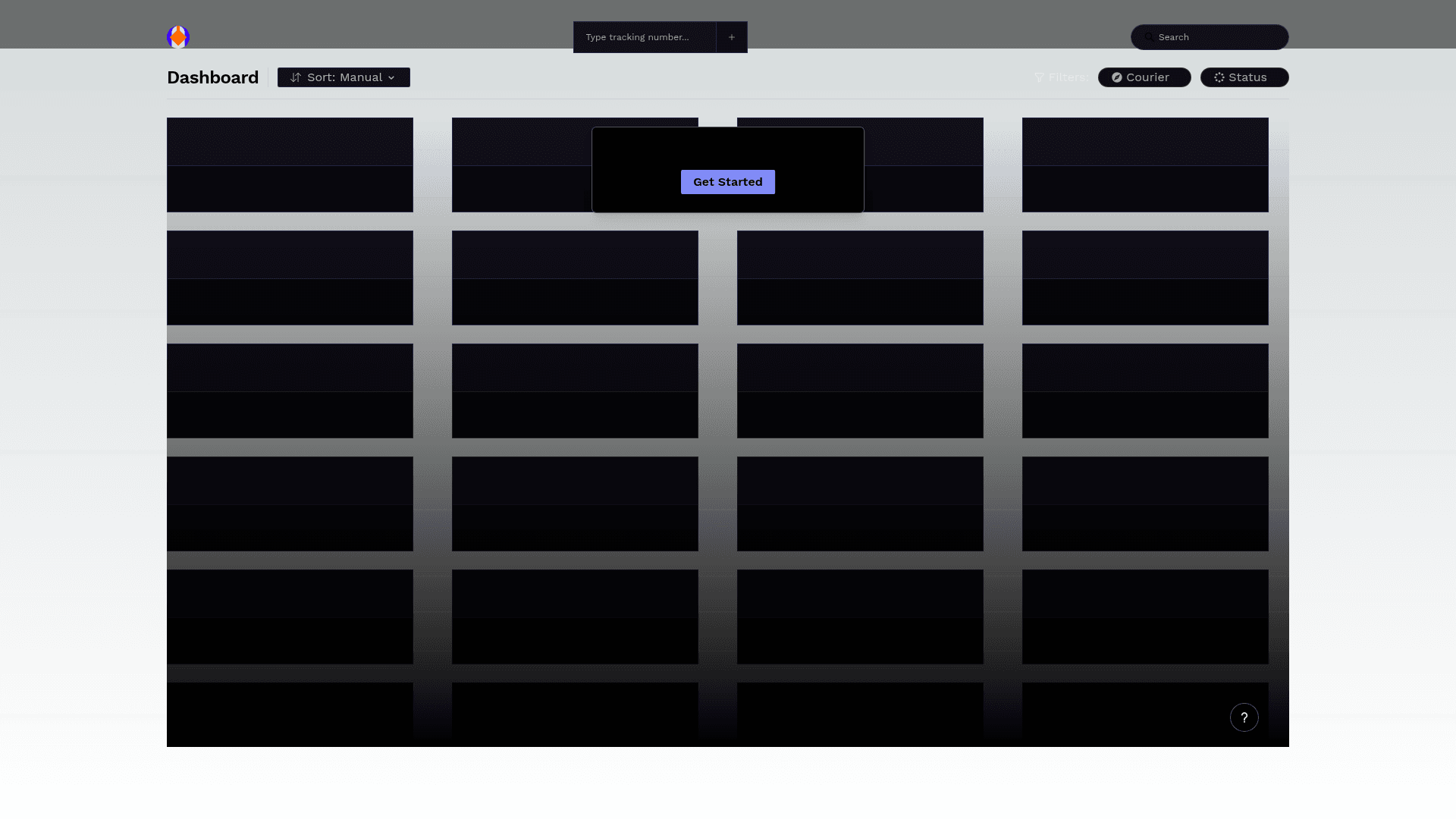 screenshot of TrackIt on template0.com