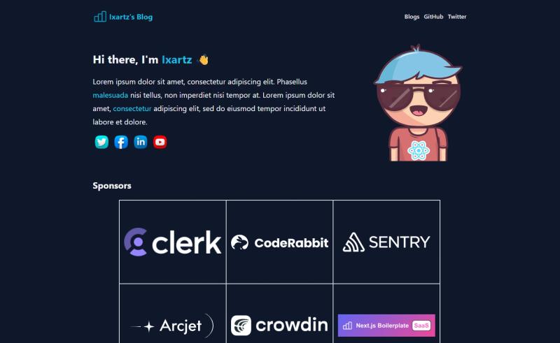 Image for Ixartz's Blog on template0.com