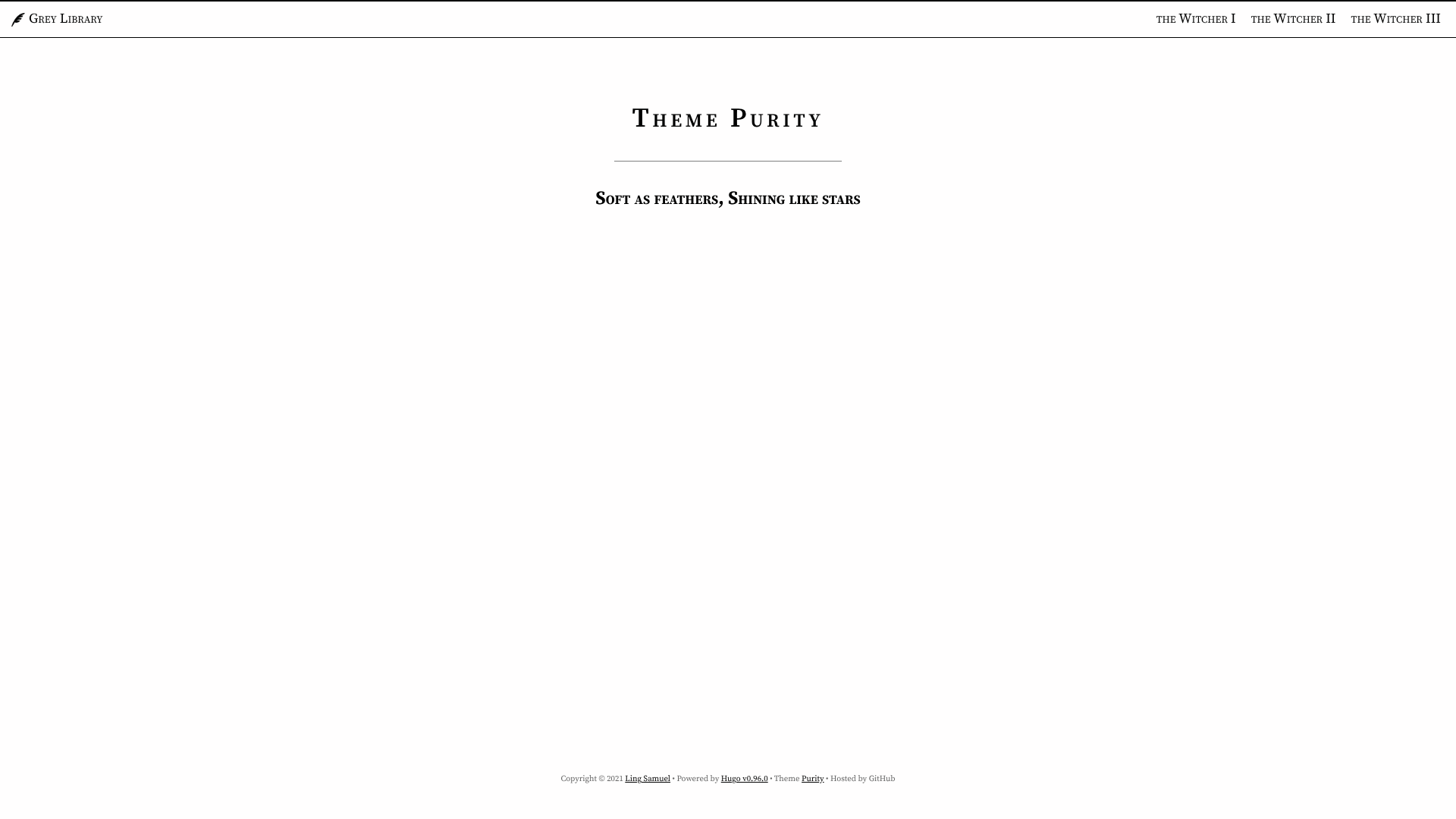 screenshot of Purity on template0.com
