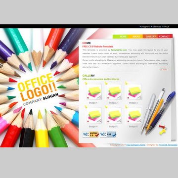 Image for Office Template on template0.com Image for Office Template on template0.com