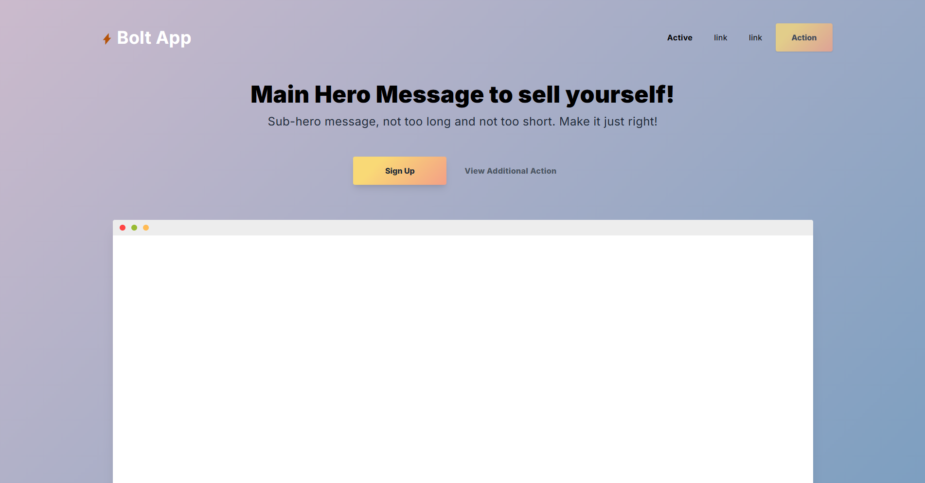 Screenshot preview