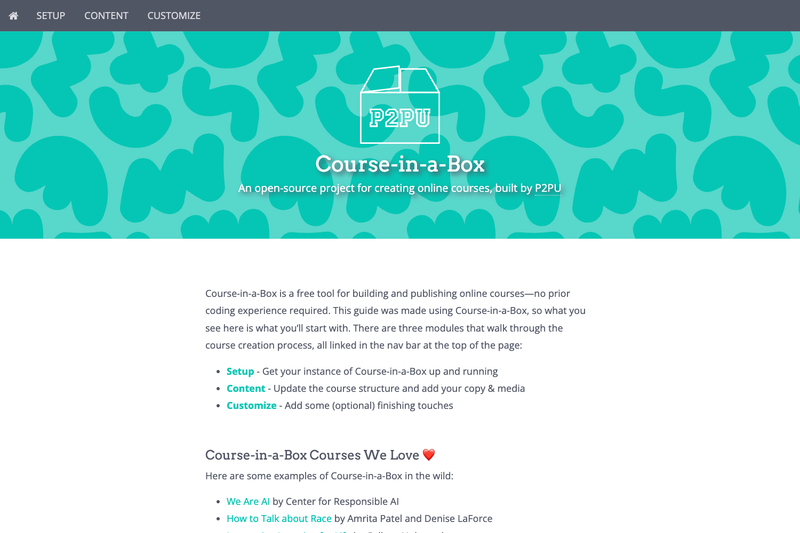 Image for Course In A Box on template0.com