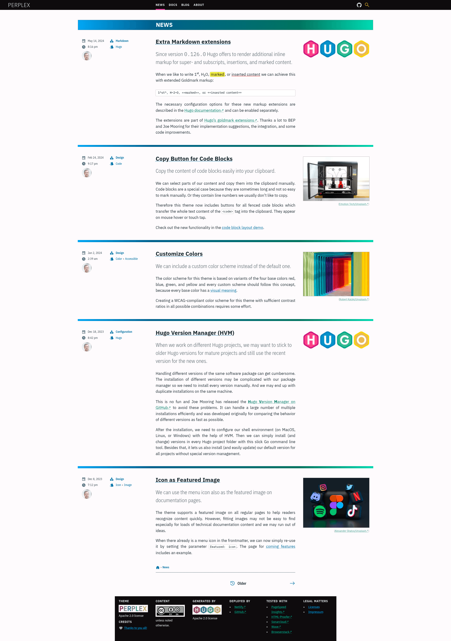 screenshot of Perplex on template0.com