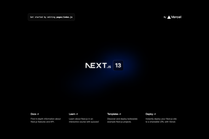 Image for Next.js + TailwindCSS Starter on template0.com