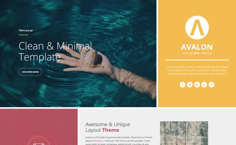 Image for Avalon – Free Bootstrap Event Website Template on template0.com Image for Avalon – Free Bootstrap Event Website Template on template0.com