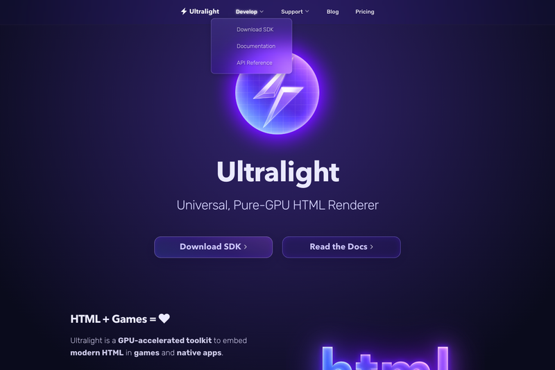 Image for Ultralight on template0.com Image for Ultralight on template0.com