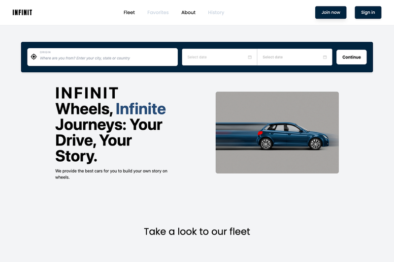 Image for INFINIT on template0.com Image for INFINIT on template0.com