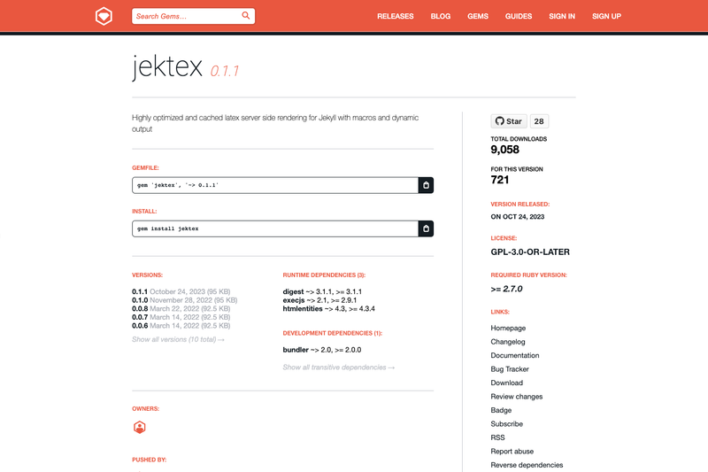 Image for Jektex on template0.com Image for Jektex on template0.com