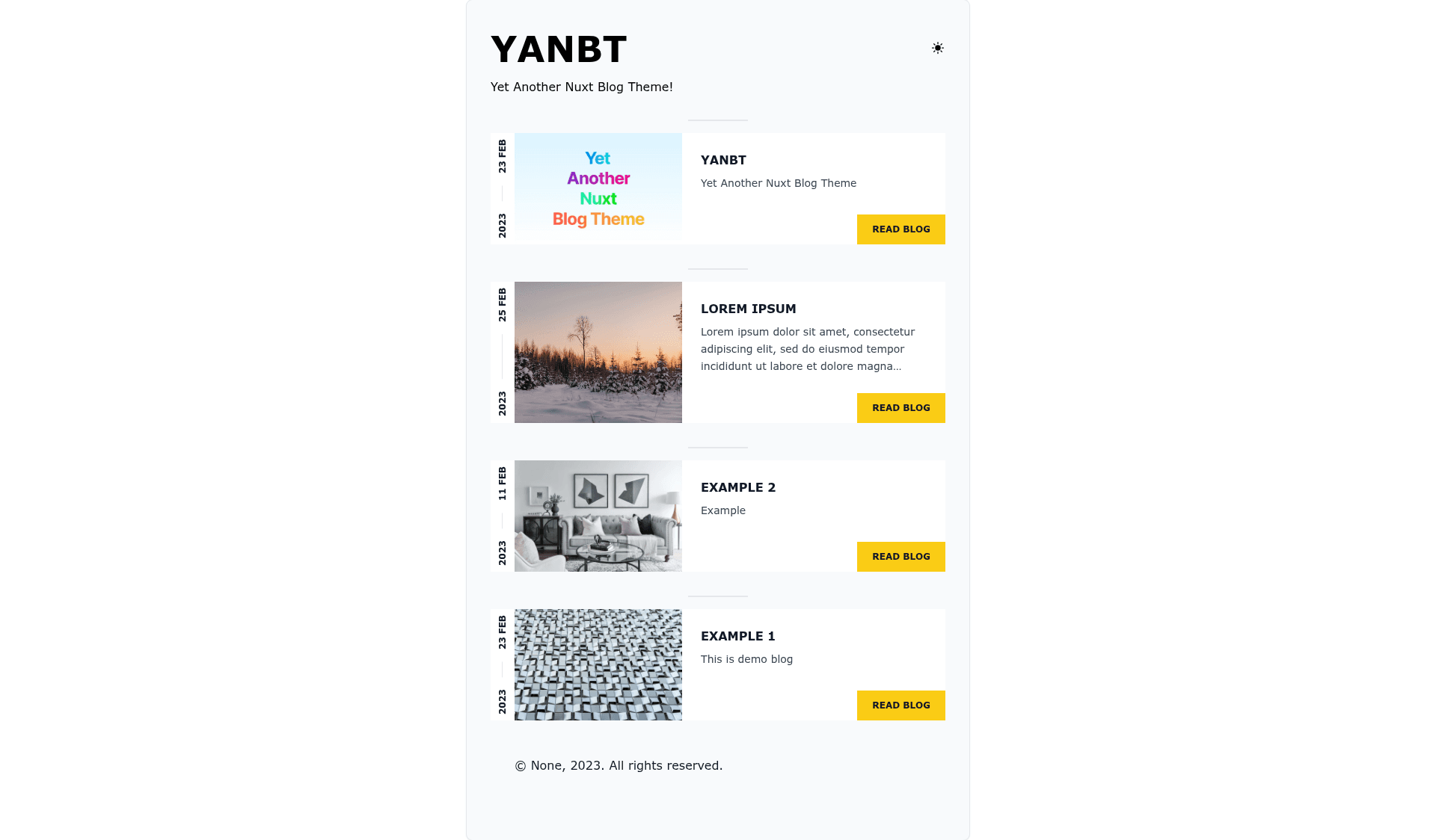 screenshot of YANBT on template0.com