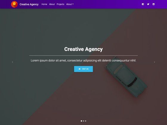 Image for Gatsby Material Design For Bootstrap on template0.com Image for Gatsby Material Design For Bootstrap on template0.com