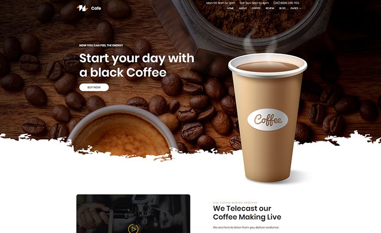 Image for Coffee on template0.com