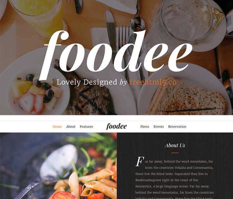 Image for Foodee on template0.com