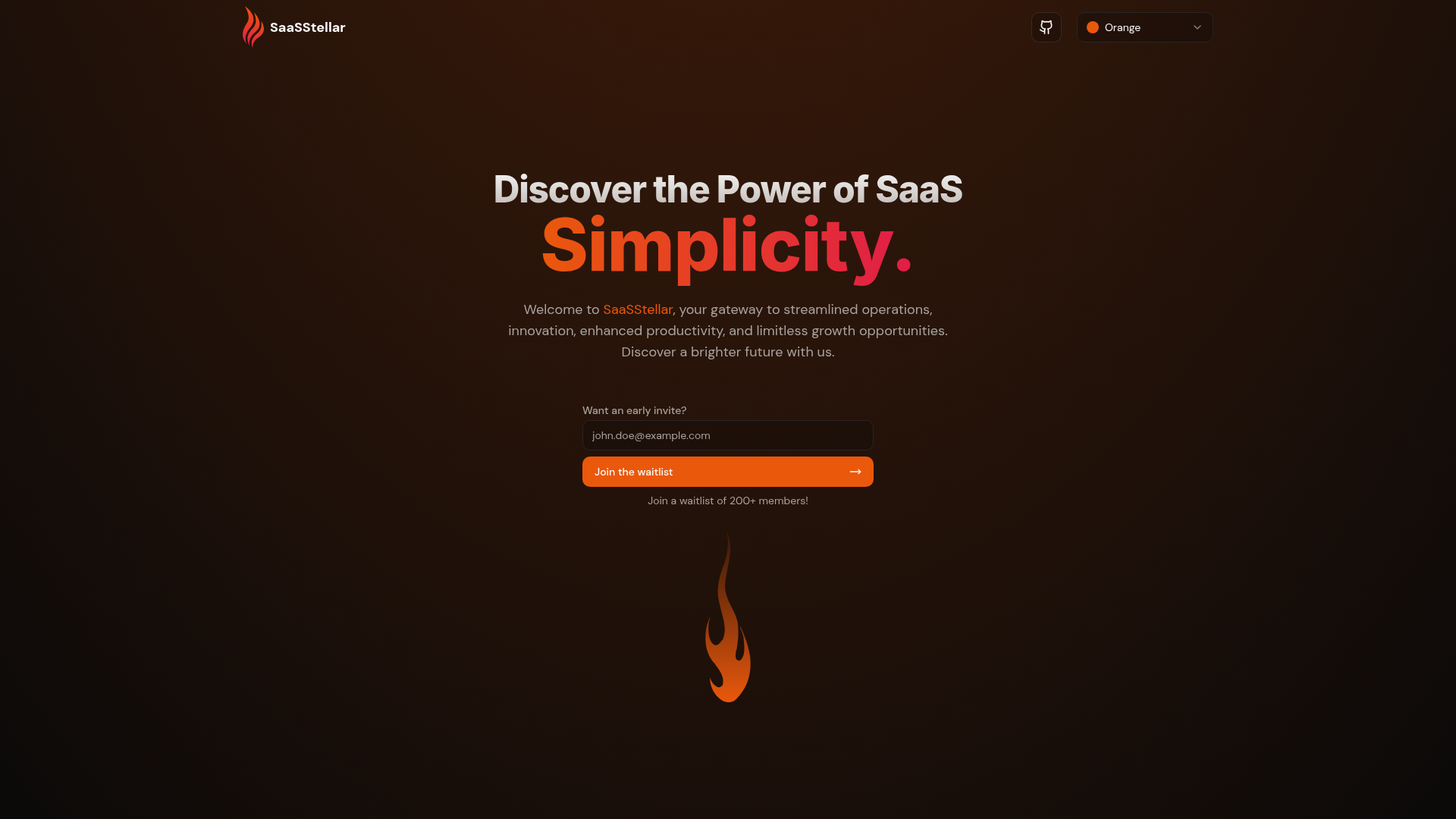 SaasStellar preview
