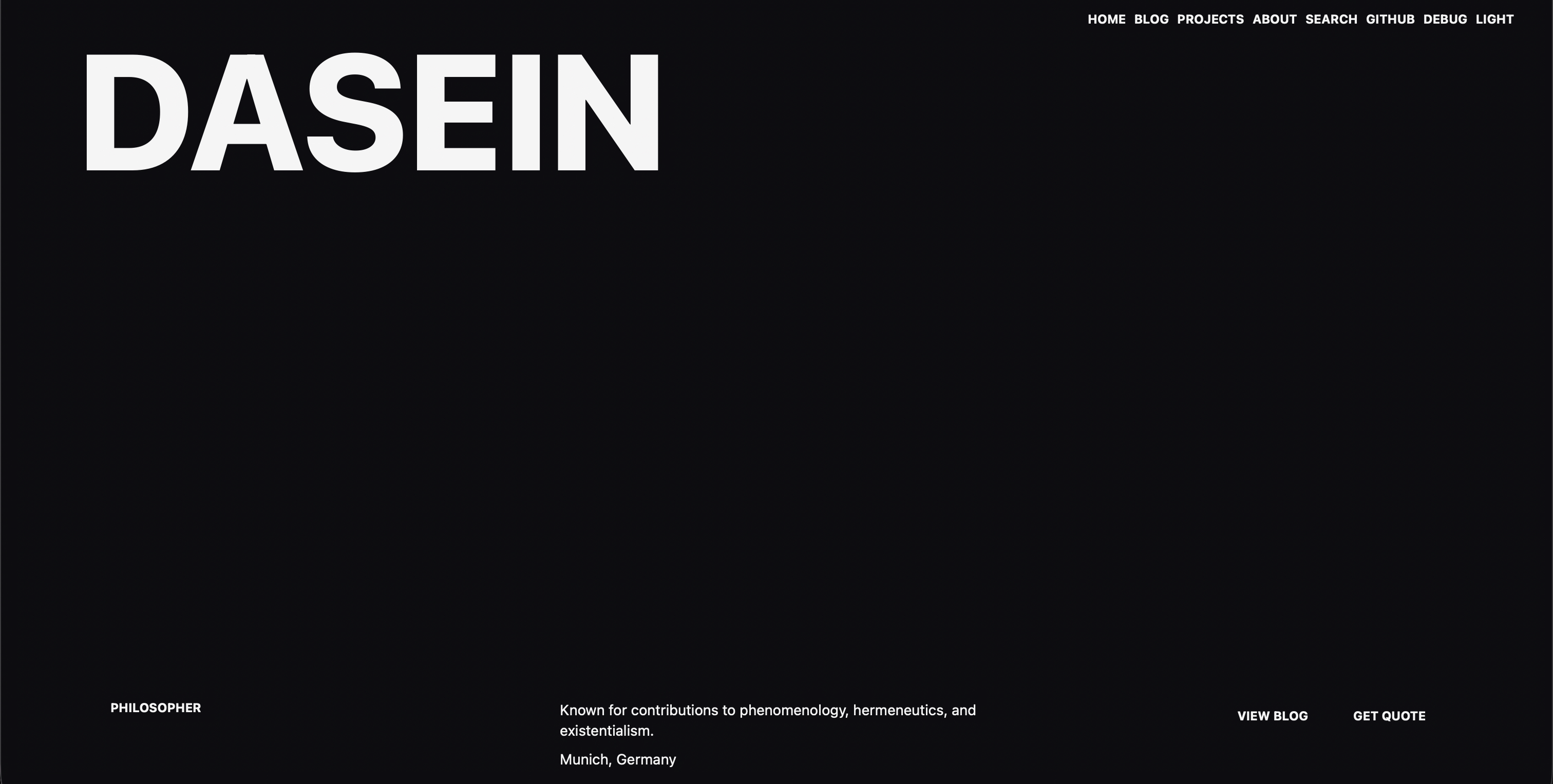 Dasein preview