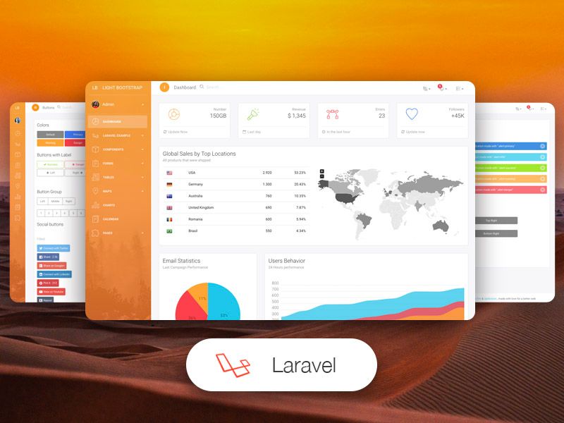 Image for Light Bootstrap Dashboard Pro Laravel on template0.com Image for Light Bootstrap Dashboard Pro Laravel on template0.com