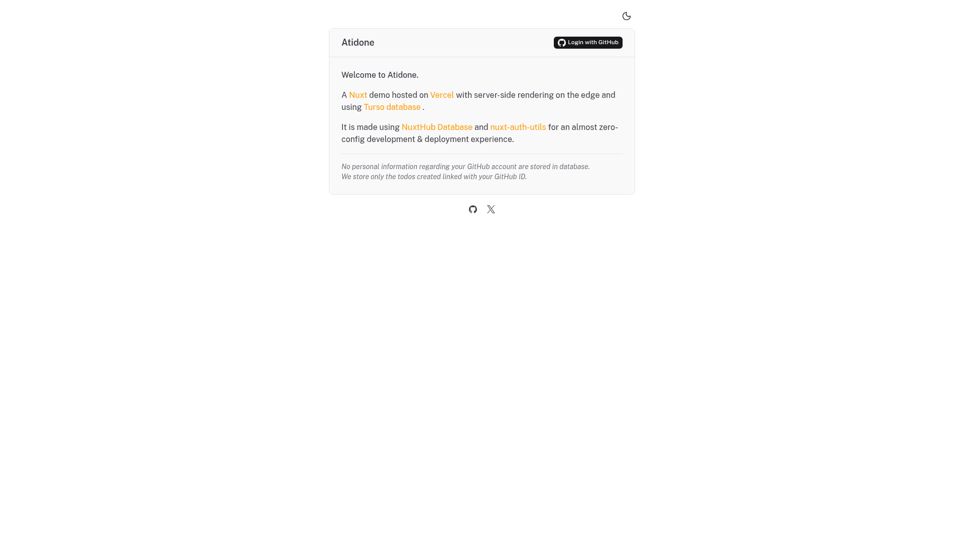 screenshot of Atidone on template0.com