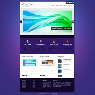Image for Channel Template on template0.com Image for Channel Template on template0.com