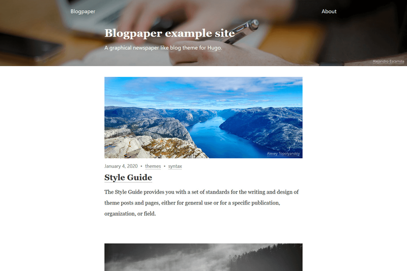 Image for Blogpaper on template0.com Image for Blogpaper on template0.com