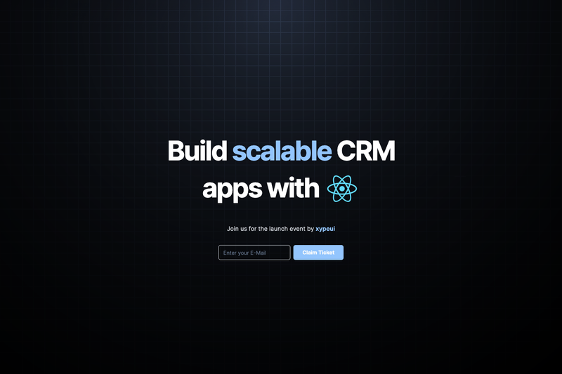 Image for Launch Landing Page on template0.com