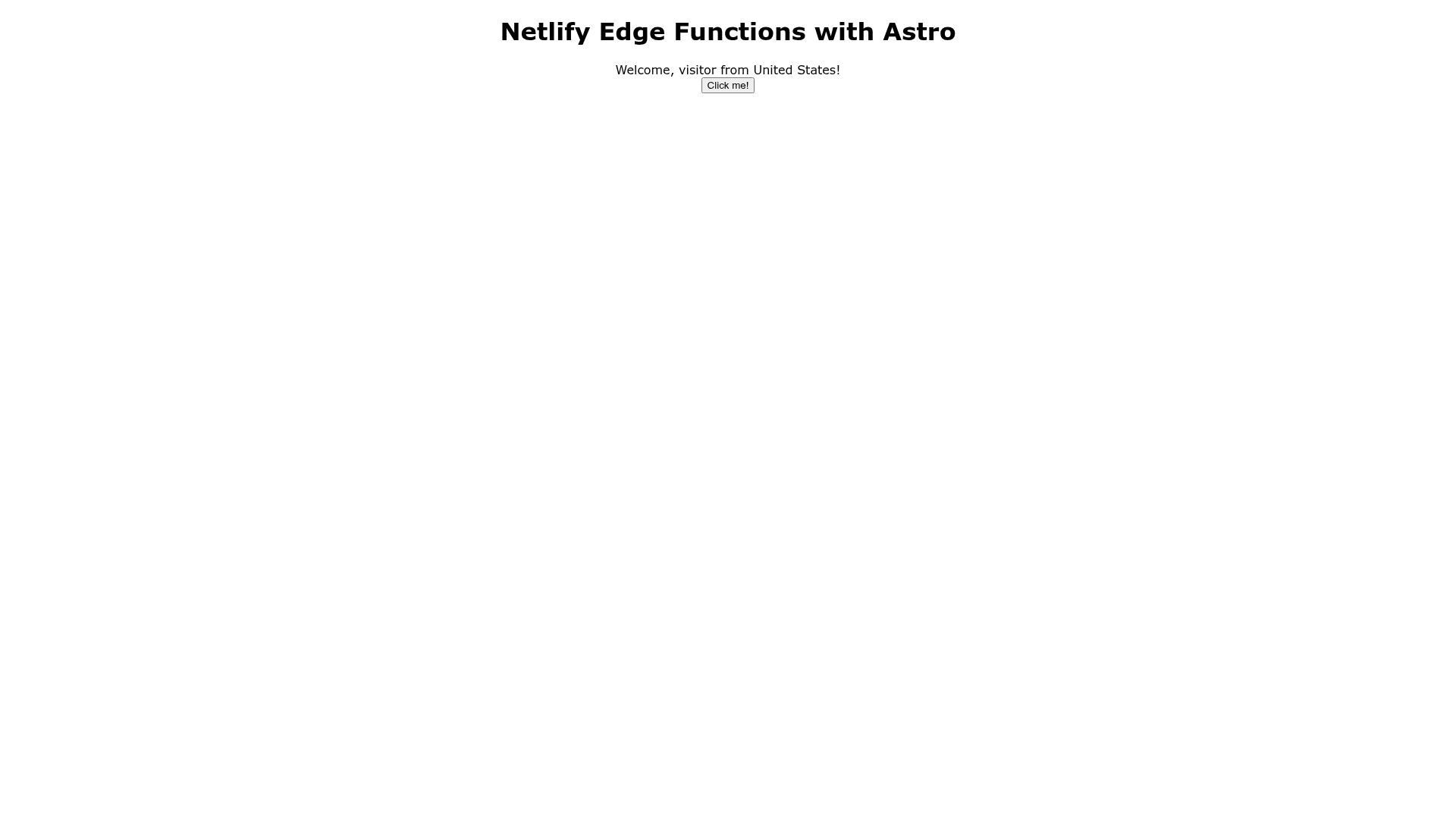 screenshot of Astro Netlify Edge Starter on template0.com