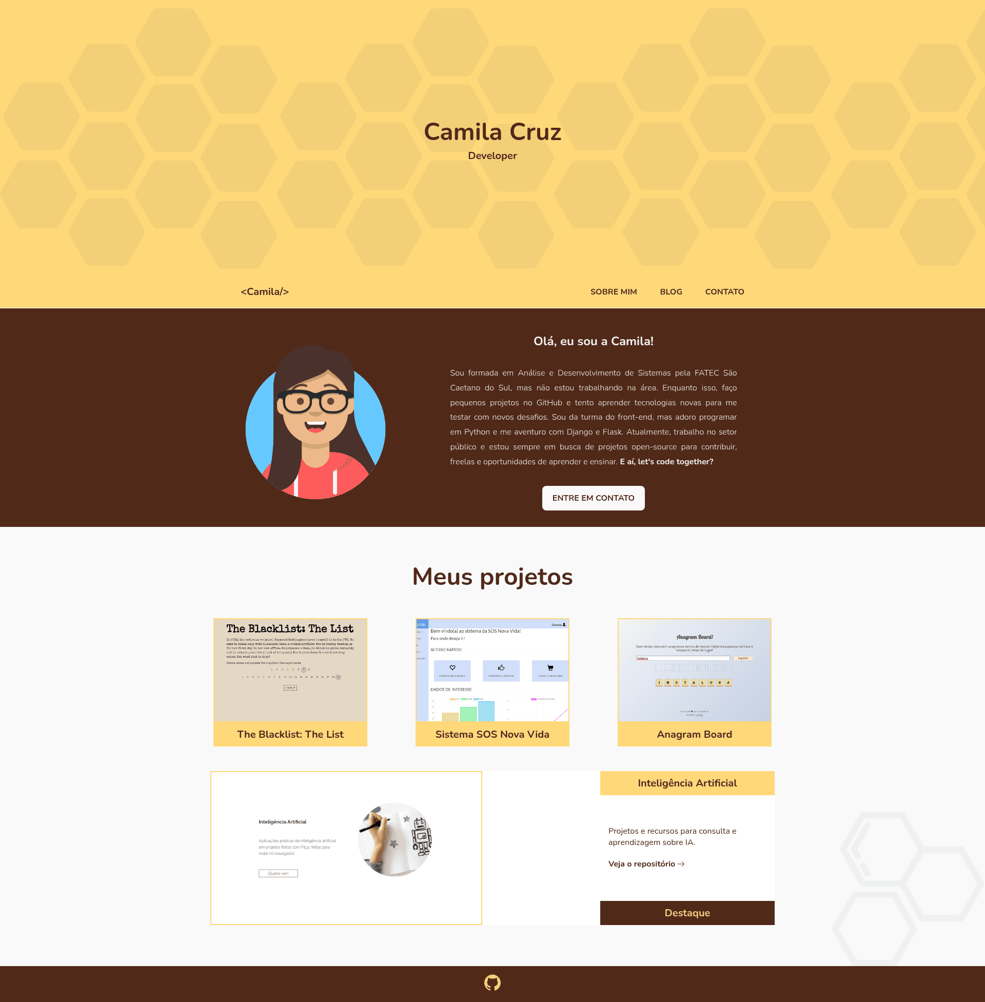 screenshot of Next.js with styled-components example on template0.com