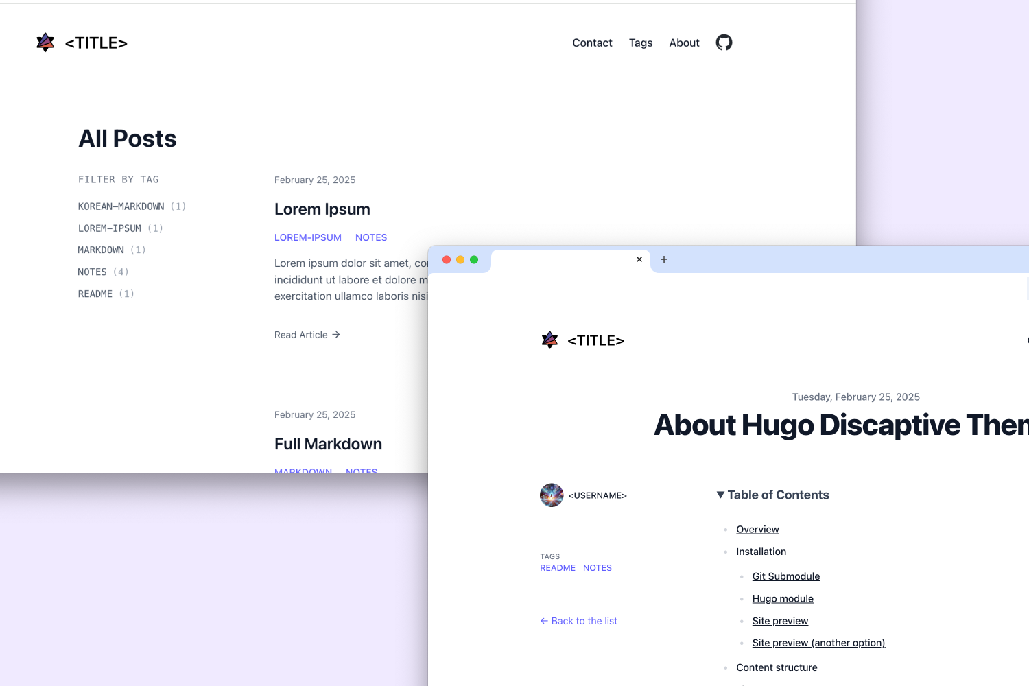 Hugo Discaptive preview