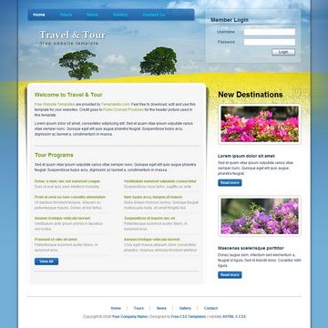 Image for Travel Tour on template0.com Image for Travel Tour on template0.com