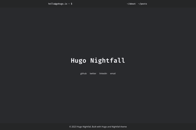 Image for Nightfall on template0.com Image for Nightfall on template0.com
