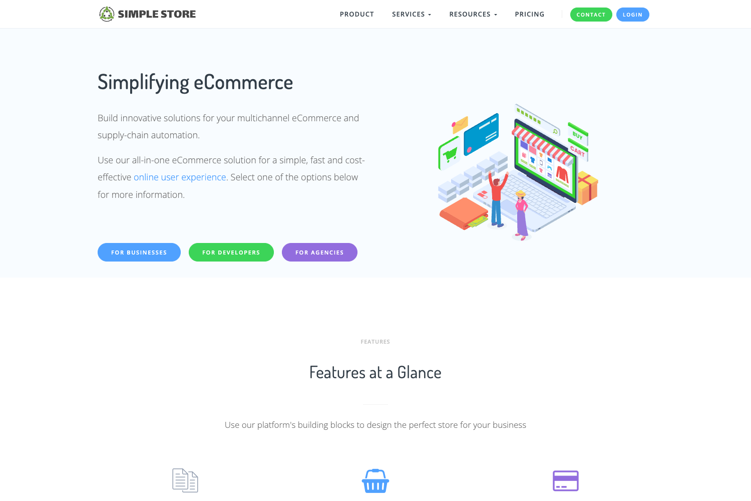 Next Store Boilerplate preview