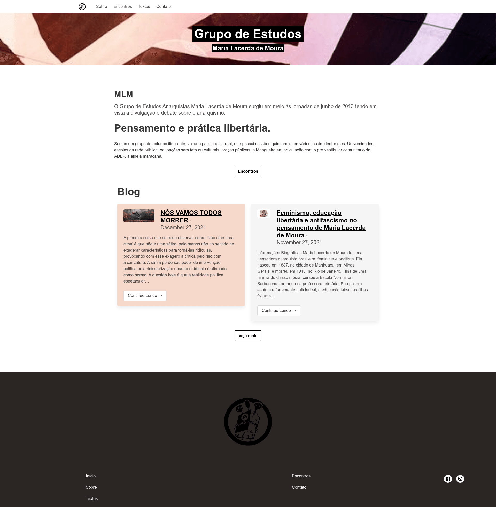 screenshot of Gatsby + Netlify CMS Blog Starter on template0.com