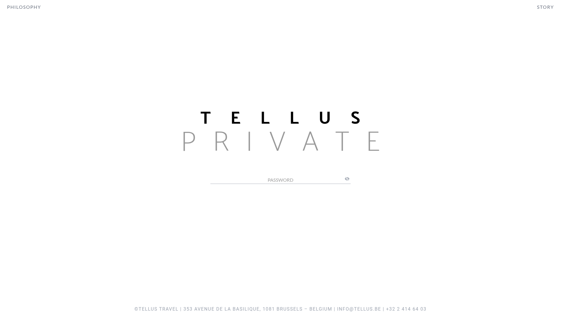 screenshot of Tellus Private on template0.com