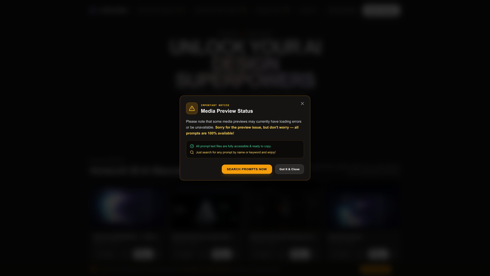 MotionSites Prompts Collection preview