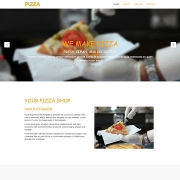 Image for Pizza Template on template0.com Image for Pizza Template on template0.com
